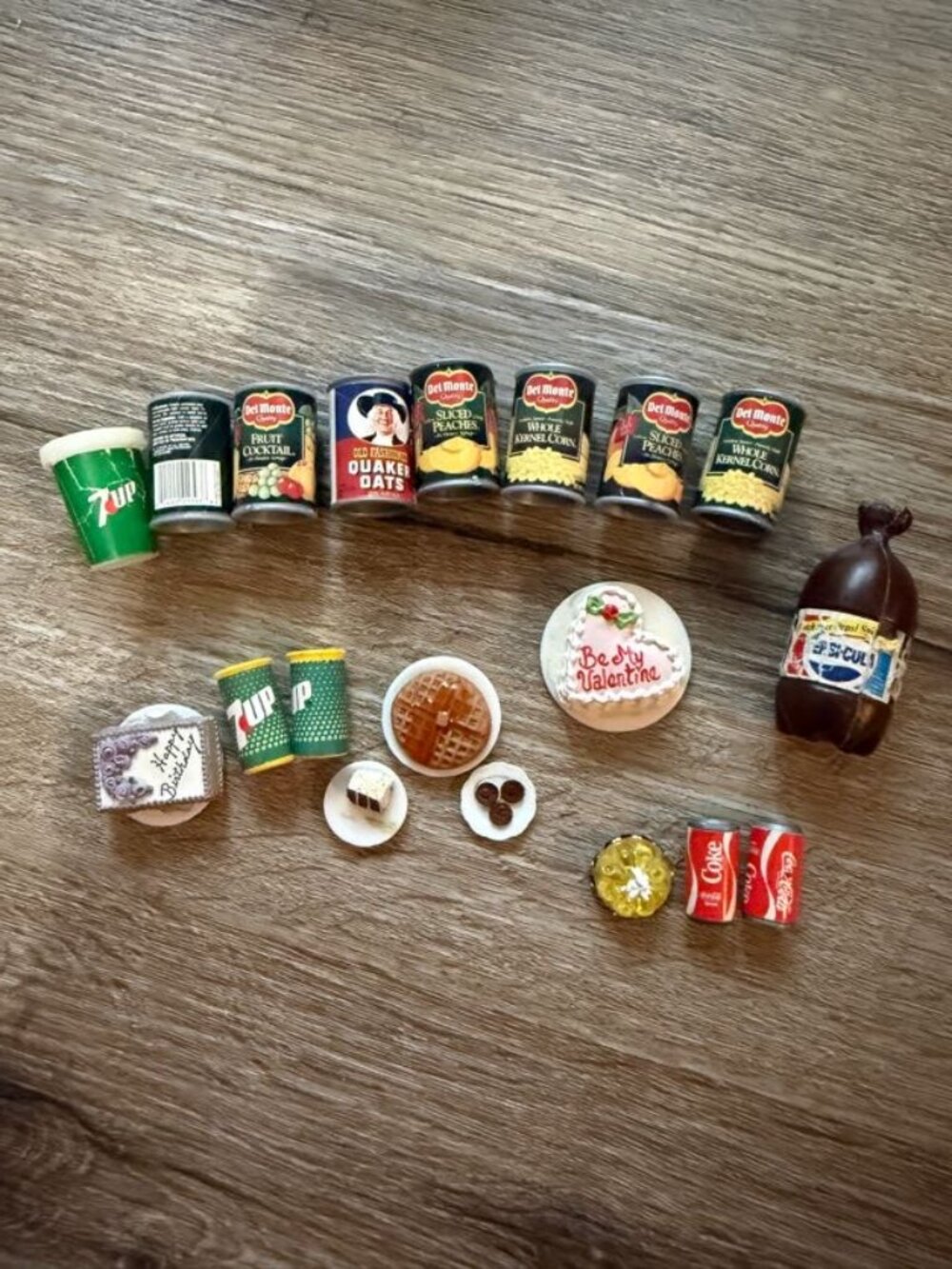 Vintage barbie lot food vtg pretend play